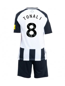 Newcastle United Sandro Tonali #8 Heimtrikotsatz für Kinder 2024-25 Kurzarm (+ Kurze Hosen)